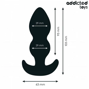 ADDICTED TOYS - ZATYCZKA ANALNA ROZMIAR S 10,3 CM